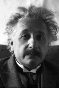 Porträt von Albert Einstein